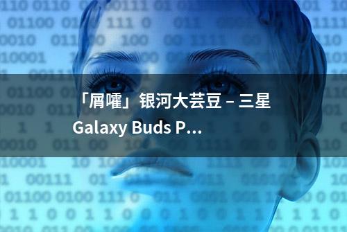 「屑嚯」银河大芸豆 – 三星 Galaxy Buds Pro