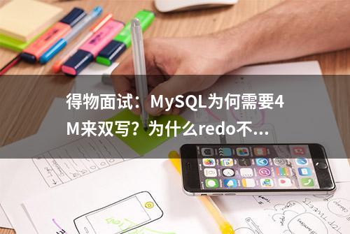 得物面试：MySQL为何需要4M来双写？为什么redo不双写？