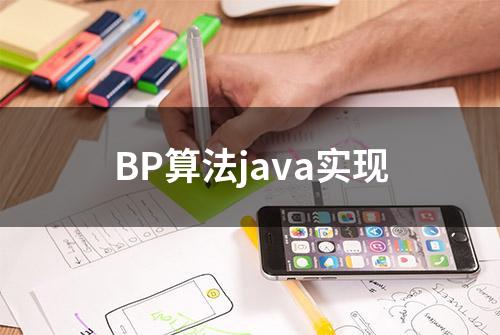 BP算法java实现