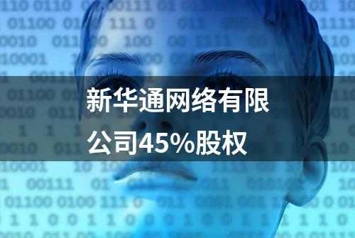 新华通网络有限公司45%股权