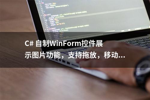 C# 自制WinForm控件展示图片功能，支持拖放，移动，放大缩小