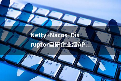 Netty+Nacos+Disruptor自研企业级API网关天生我材必有用