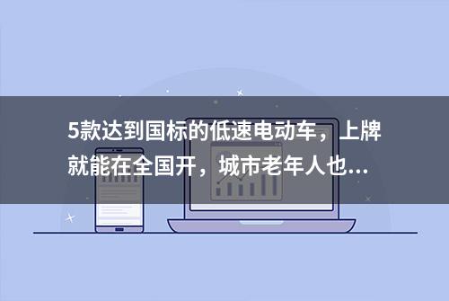 5款达到国标的低速电动车，上牌就能在全国开，城市老年人也能用