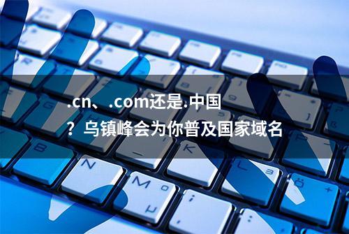 .cn、.com还是.中国？乌镇峰会为你普及国家域名