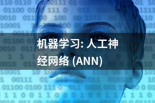 机器学习: 人工神经网络 (ANN)