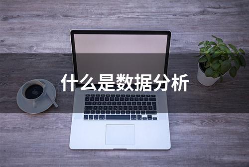 什么是数据分析