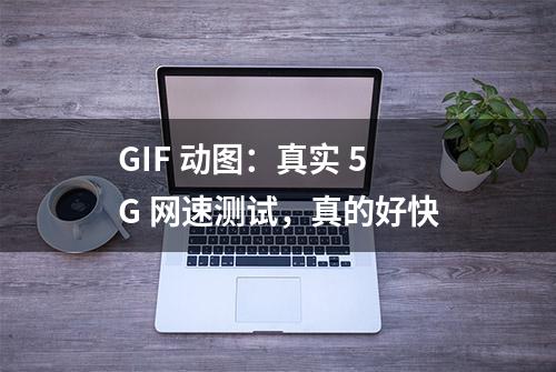 GIF 动图：真实 5G 网速测试，真的好快