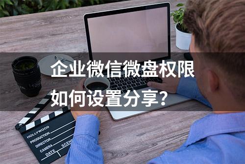 企业微信微盘权限如何设置分享？