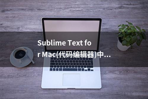 Sublime Text for Mac(代码编辑器)中文版