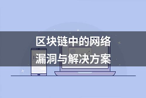 区块链中的网络漏洞与解决方案