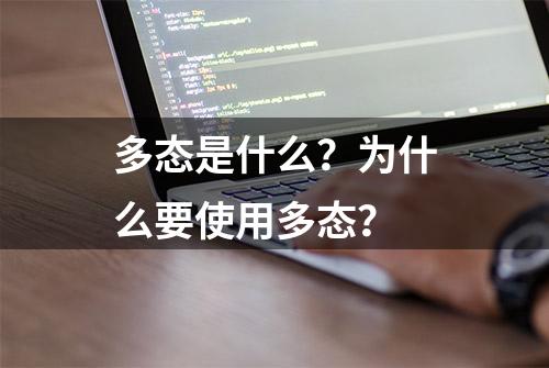 多态是什么？为什么要使用多态？