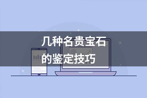 几种名贵宝石的鉴定技巧