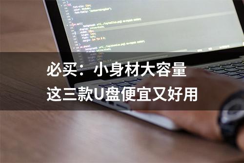 必买：小身材大容量 这三款U盘便宜又好用