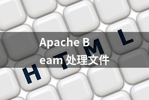 Apache Beam 处理文件