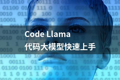 Code Llama代码大模型快速上手