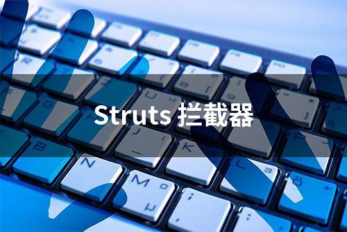 Struts 拦截器