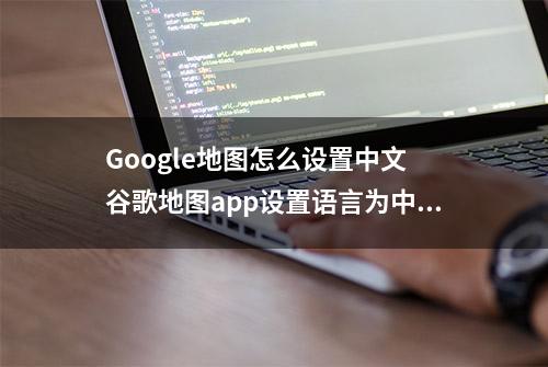 Google地图怎么设置中文 谷歌地图app设置语言为中文