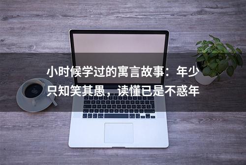 小时候学过的寓言故事：年少只知笑其愚，读懂已是不惑年