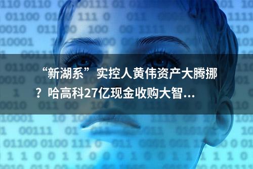 “新湖系”实控人黄伟资产大腾挪？哈高科27亿现金收购大智慧15%股权背后