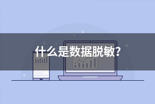 什么是数据脱敏？