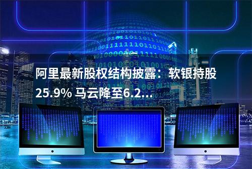 阿里最新股权结构披露：软银持股25.9% 马云降至6.2%