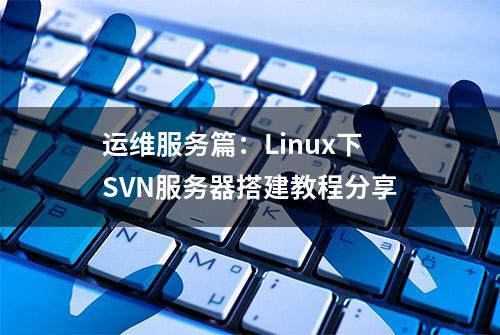 运维服务篇：Linux下SVN服务器搭建教程分享