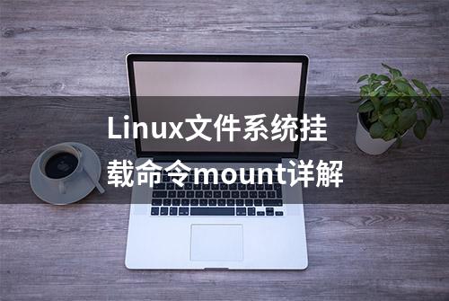 Linux文件系统挂载命令mount详解