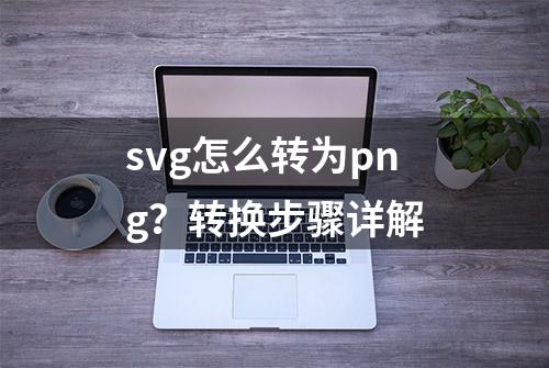 svg怎么转为png？转换步骤详解