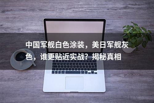 中国军舰白色涂装，美日军舰灰色，谁更贴近实战？揭秘真相