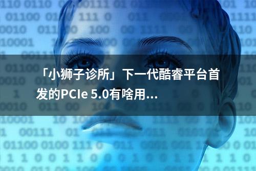 「小狮子诊所」下一代酷睿平台首发的PCIe 5.0有啥用？