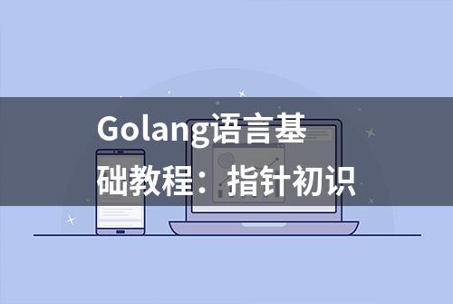 Golang语言基础教程：指针初识