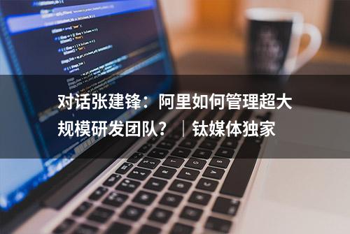 对话张建锋：阿里如何管理超大规模研发团队？｜钛媒体独家