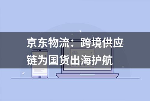 京东物流：跨境供应链为国货出海护航