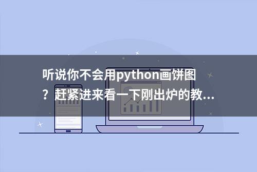 听说你不会用python画饼图？赶紧进来看一下刚出炉的教程