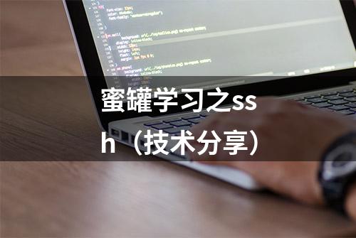 蜜罐学习之ssh（技术分享）