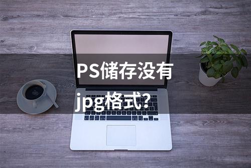 PS储存没有jpg格式？