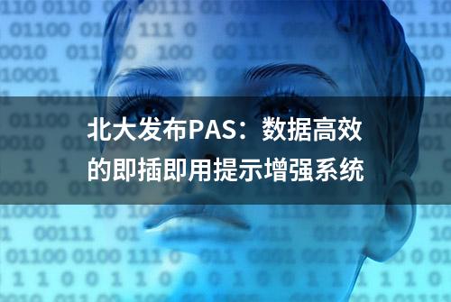 北大发布PAS：数据高效的即插即用提示增强系统