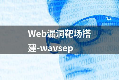 Web漏洞靶场搭建-wavsep