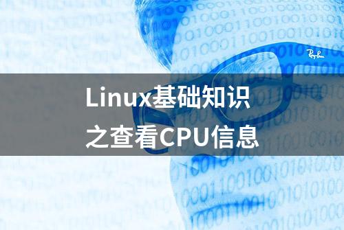 Linux基础知识之查看CPU信息