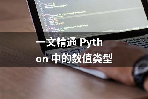 一文精通 Python 中的数值类型