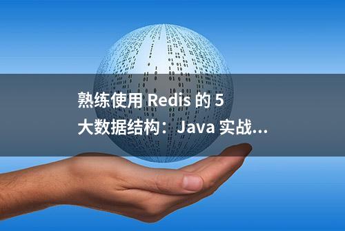 熟练使用 Redis 的 5 大数据结构：Java 实战教程