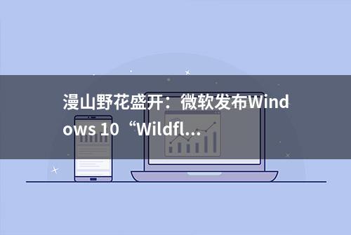 漫山野花盛开：微软发布Windows 10“Wildflowers”4K主题包