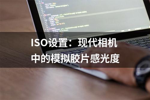 ISO设置：现代相机中的模拟胶片感光度