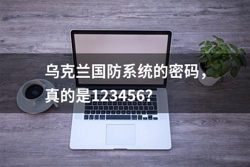 乌克兰国防系统的密码，真的是123456？