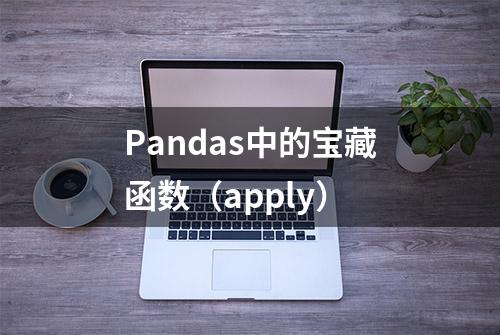 Pandas中的宝藏函数（apply）