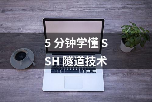 5 分钟学懂 SSH 隧道技术