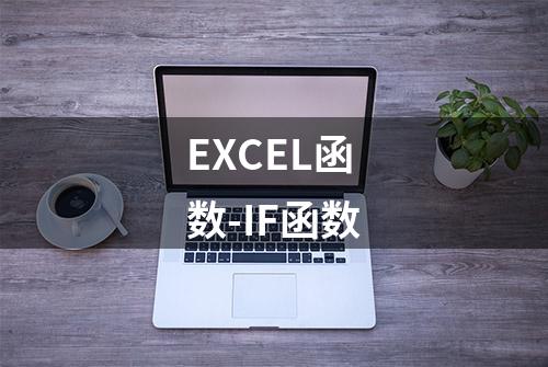 EXCEL函数-IF函数