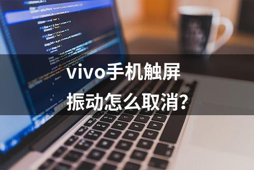 vivo手机触屏振动怎么取消？