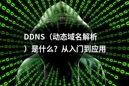 DDNS（动态域名解析）是什么？从入门到应用