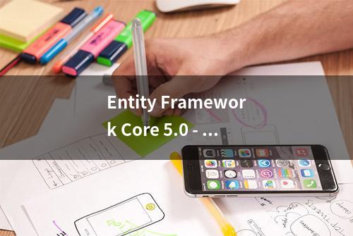 Entity Framework Core 5.0 - 介绍